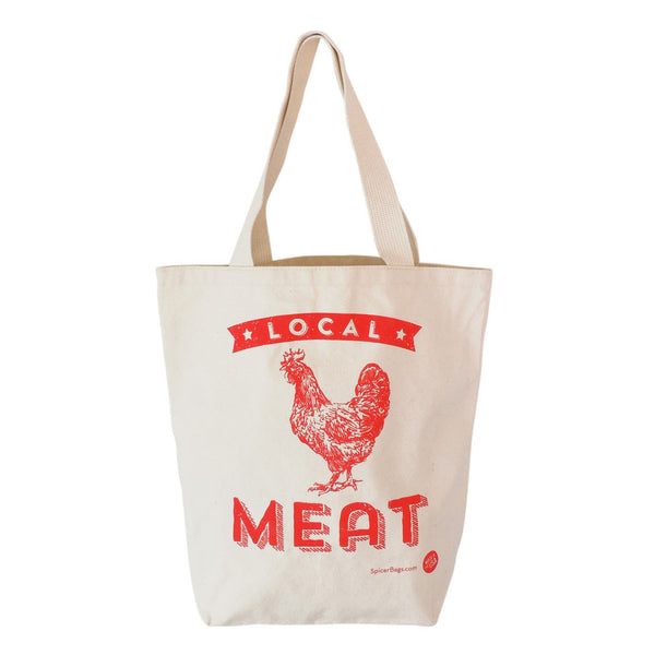 Local Meat Grocery Tote
