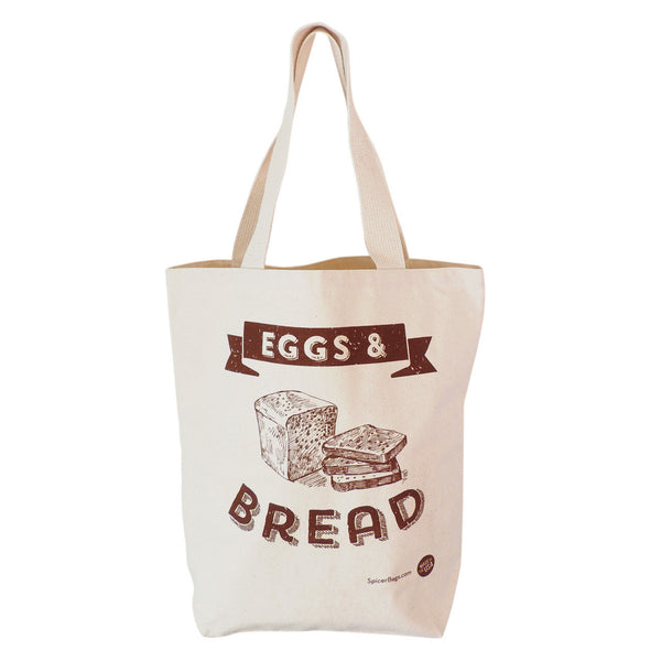 Eggs & Bread Grocery Tote