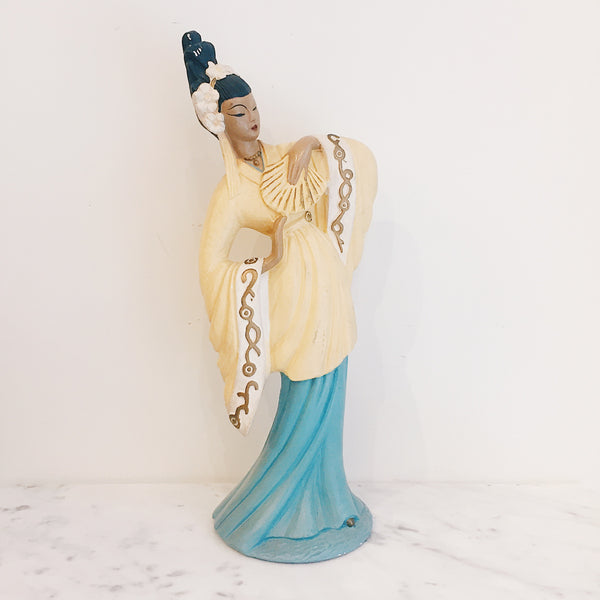 Vintage Chinese Opera Lady Figurine