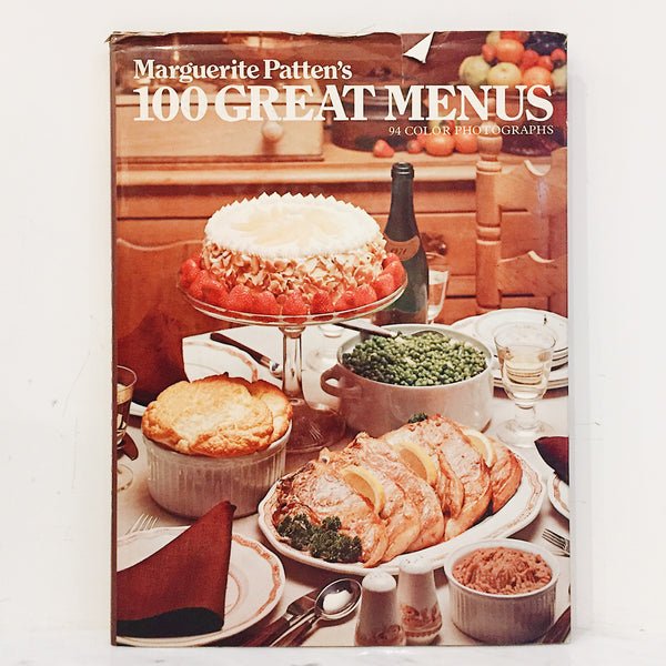 Vintage Cookbook: Marguerite Patten's 100 Great Menus